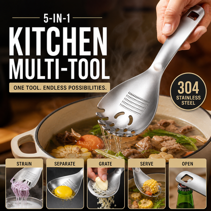 🔥 BUY MORE, GET MORE FREE! — Stainless Steel Multi-Function Spoon Set