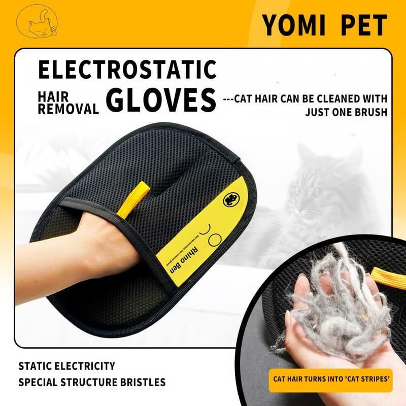 ✨Last Day 50% OFF - Pet hair remover Electrostatic gloves