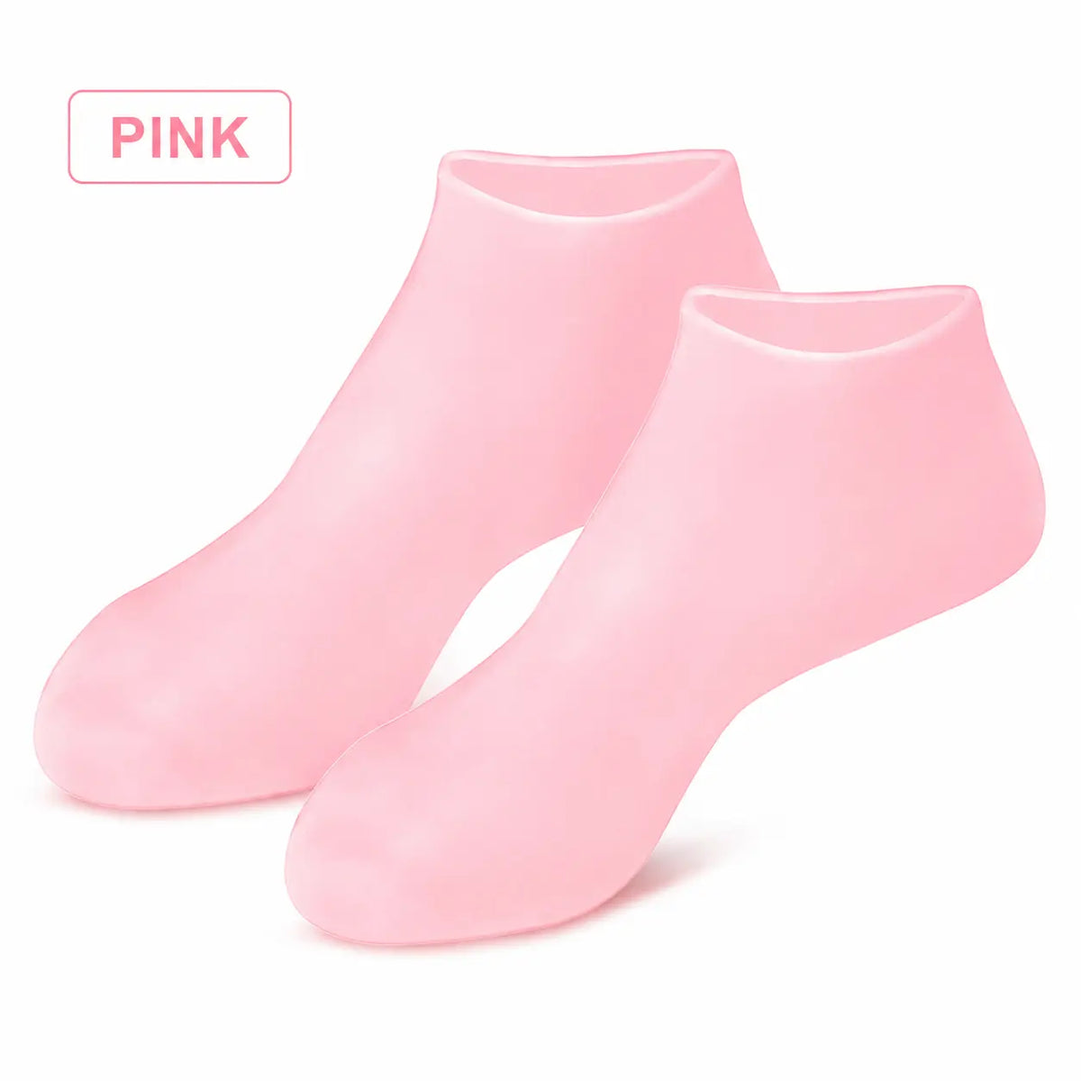 🔥 Reusable Silicone Moisturizing Foot Socks – Hydrating Gel Heel Masks for Dry, Cracked Feet
