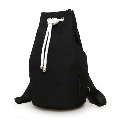 Drawstring Canvas Backpack
