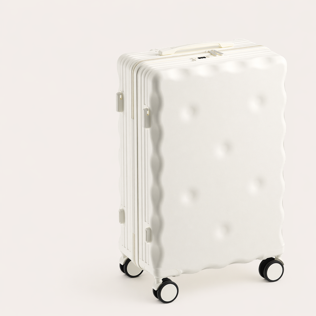 Textured Hard Shell Spinner Luggage