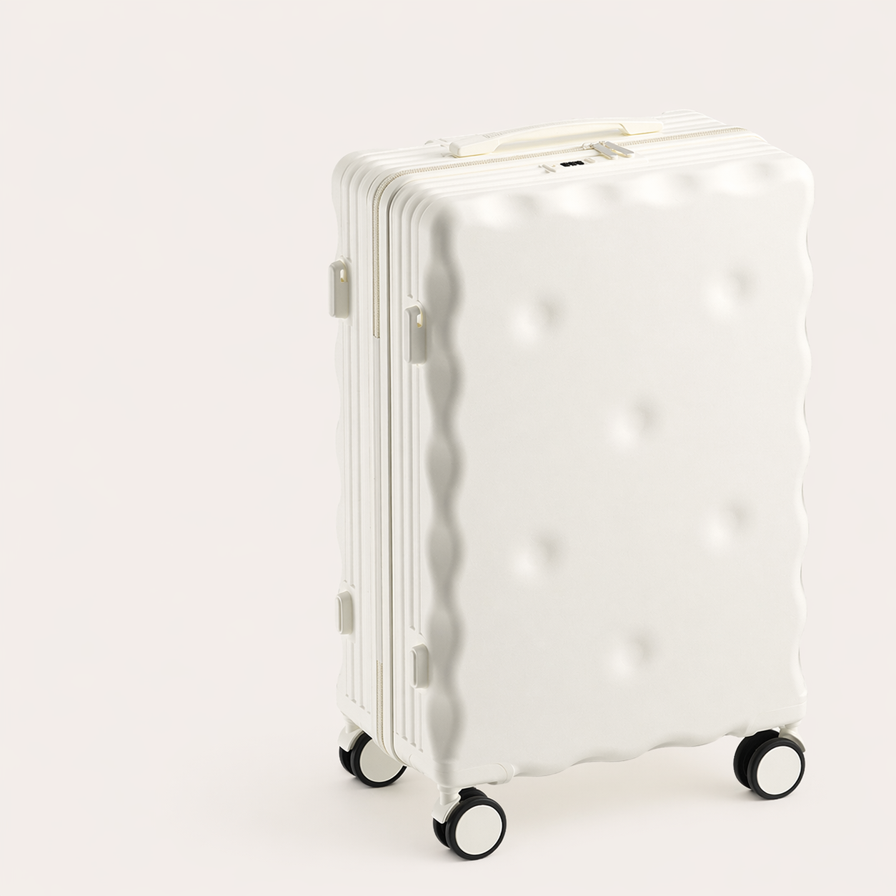 Textured Hard Shell Spinner Luggage