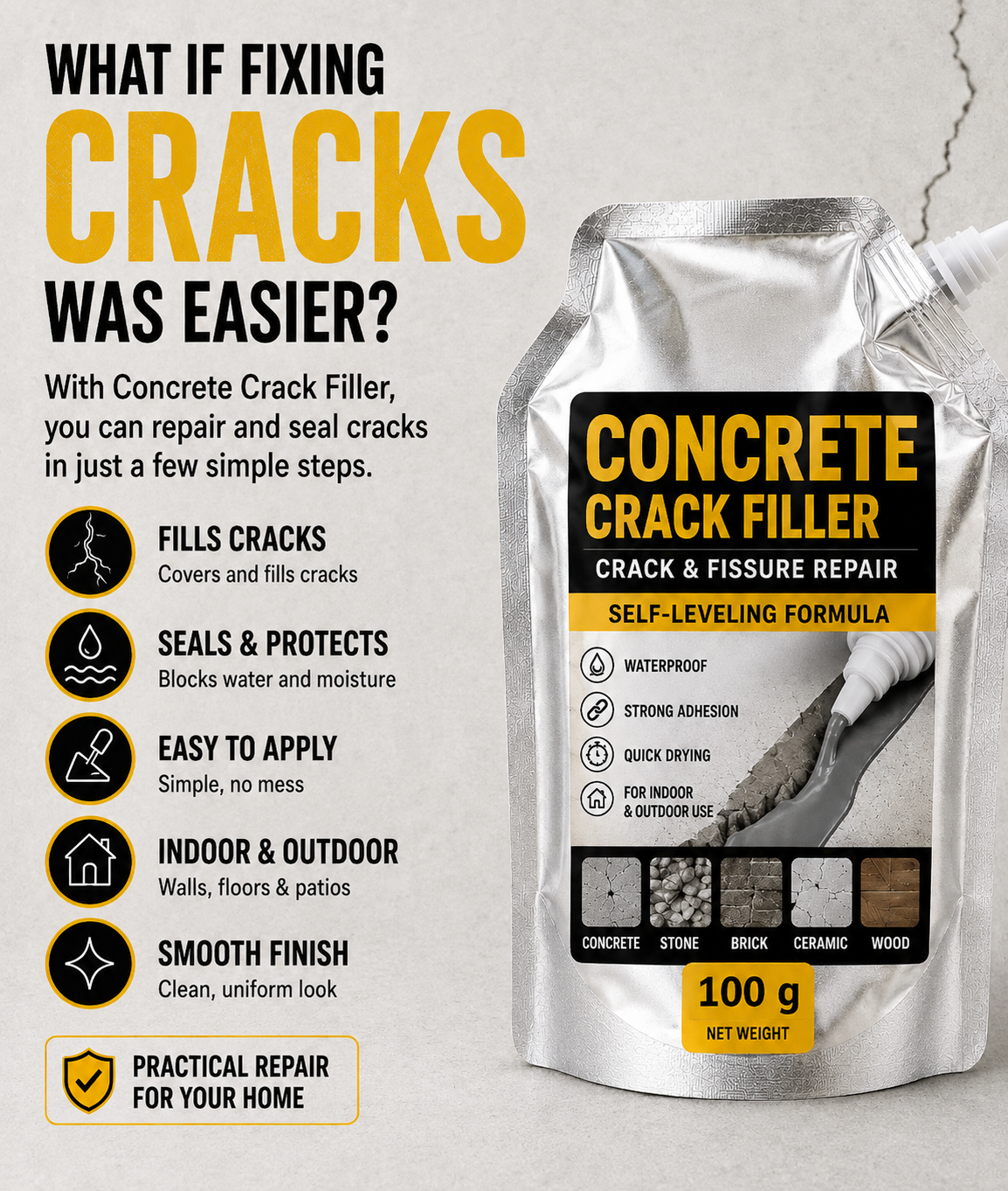 🔥 STOP CRACKS BEFORE THEY SPREAD — REPAIR & SEAL IN MINUTES!