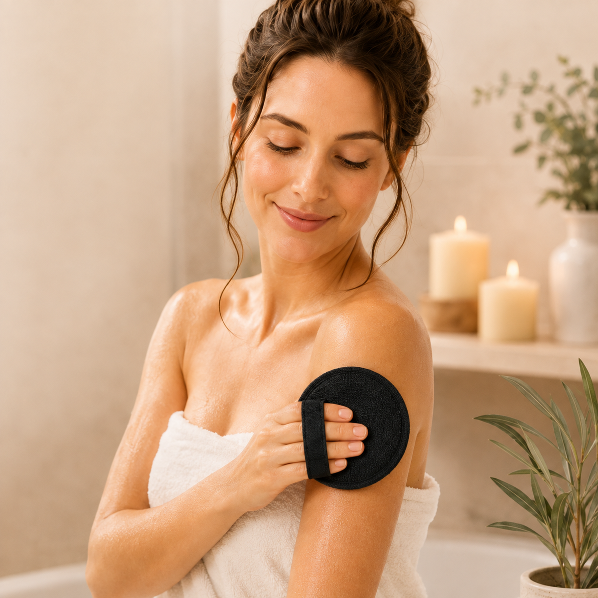 Smoother-Feeling Skin Starts in the Shower