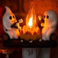 🎃 Ghost Campfire Lamp 👻