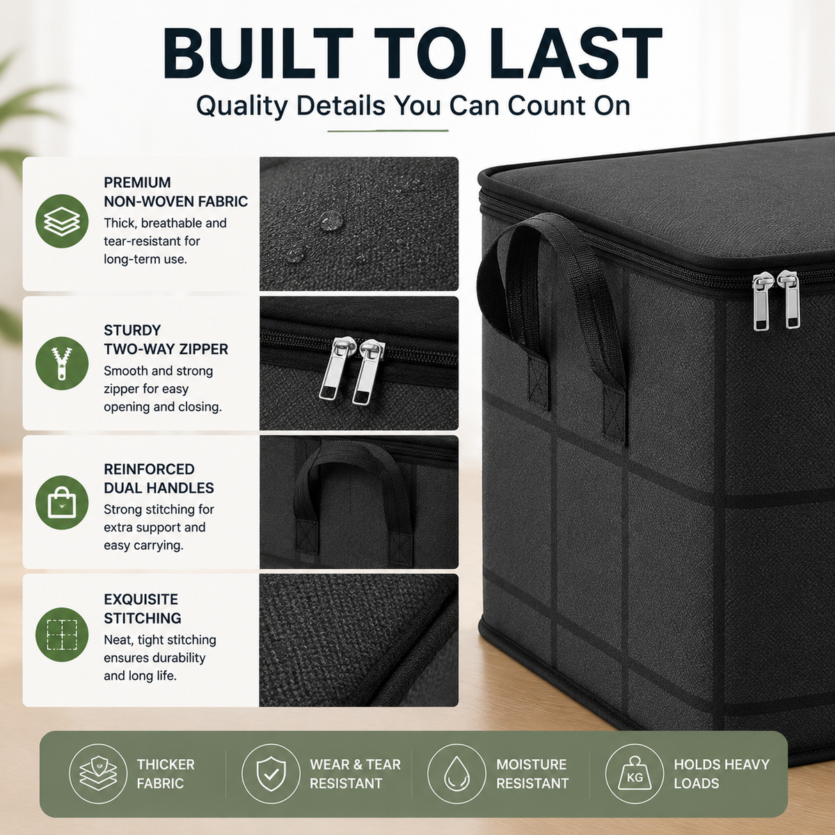 🏠XXL 180L Storage Bag — Extra-Large Home & Moving Organizer🔥