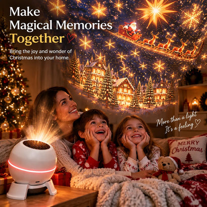 🎄 Christmas Projection Light ✨ Bring the Holiday Magic Home