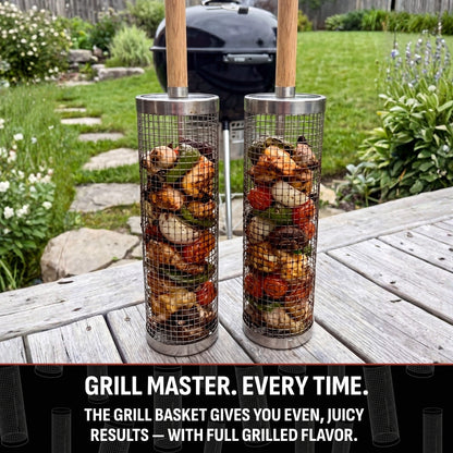 GRILL MORE. FLIP LESS. NOTHING FALLS THROUGH.