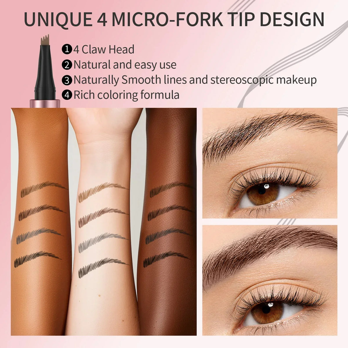 ✨ BOGO FREE ✨ Only $10.99 Each | Hair-Like Stroke Brow Pen 💖