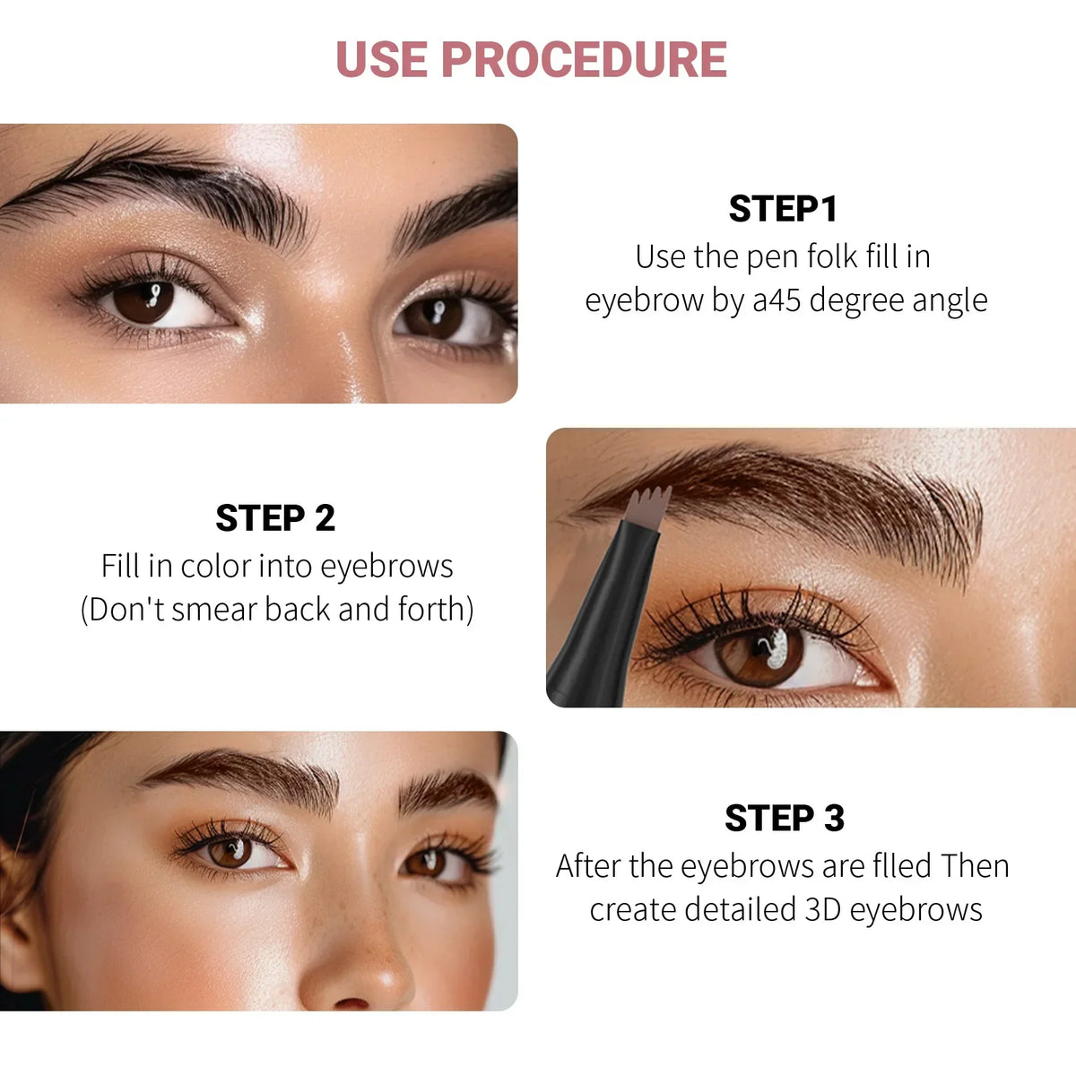 ✨ BOGO FREE ✨ Only $10.99 Each | Hair-Like Stroke Brow Pen 💖