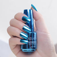 Mirror Cyan Blue