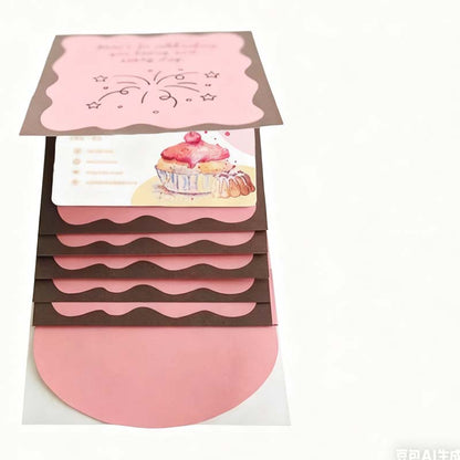 🎂🏆Surprise Price: Only £4.99!!✨Handmade Waterfall Gift Card Booklet💖
