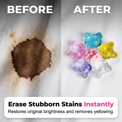 6-in-1 Laundry Detergent Pods with Long-Lasting Fragrance