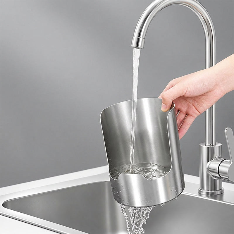 🔥40%-50% OFF🍳2-in-1 Stainless Steel Utensil & Lid Organizer