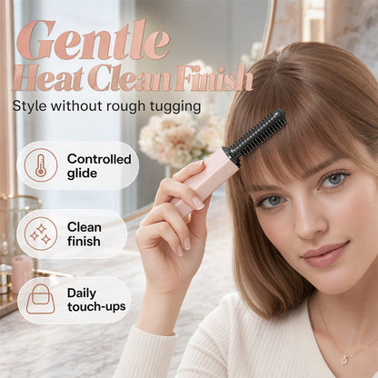 Cordless Bang Styling Comb – Perfect Bangs in Minutes, Anywhere