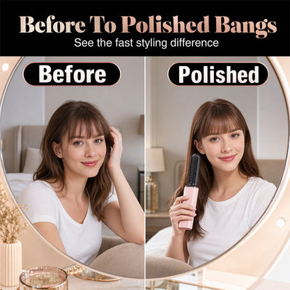 Cordless Bang Styling Comb – Perfect Bangs in Minutes, Anywhere