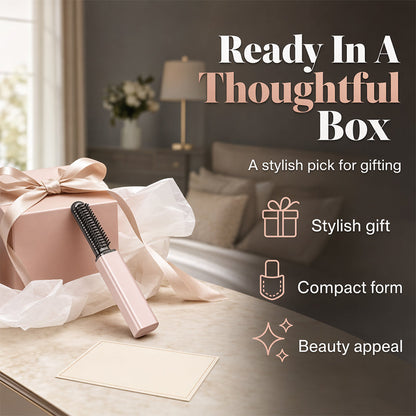 Cordless Bang Styling Comb – Perfect Bangs in Minutes, Anywhere
