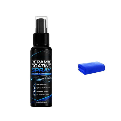 🚗✨ Nano Ceramic Coating Spray – Hydrophobic Protection & Deep Mirror Shine