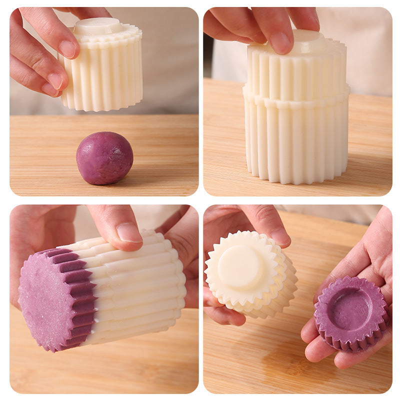 🎂 One Mold, Two Designs — Double-Sided Pastry Press