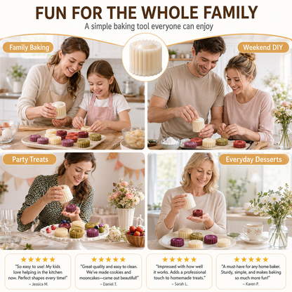 🎂 One Mold, Two Designs — Double-Sided Pastry Press